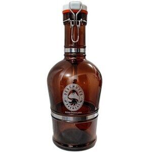 DESCHUTES BREWERY Oregon 2 Liter Glass Growler Bottle Jester Handle
